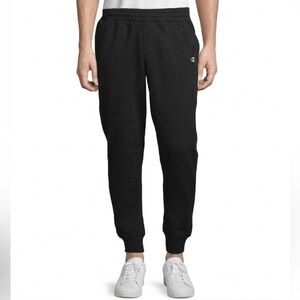 Champion NWOT Originals Joggers Sweatpants Black Athletic Gym Activewear Mens M‎